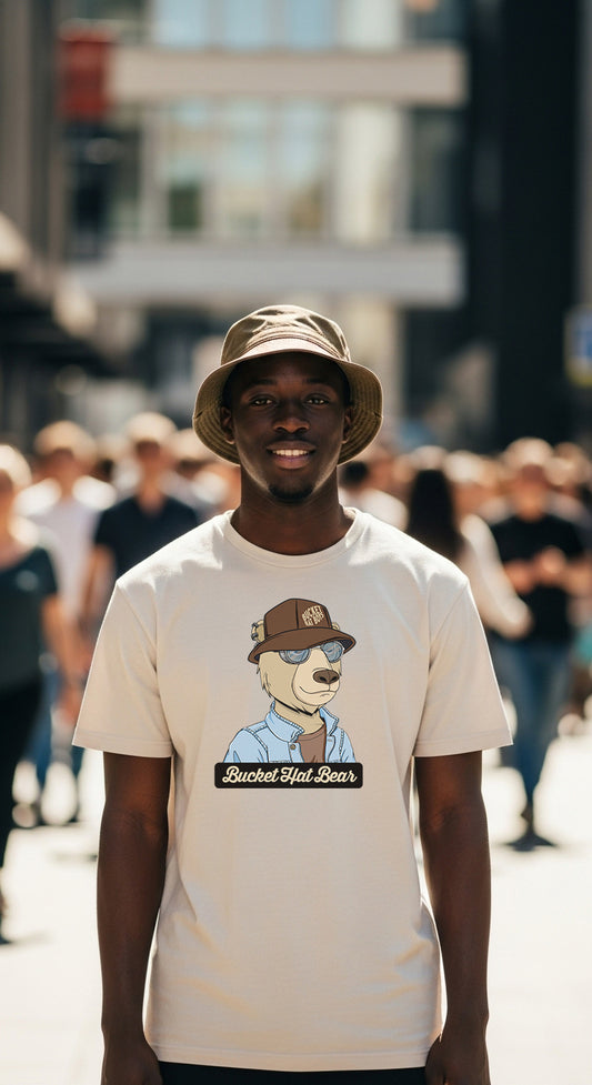 BHB BUCKET HAT BEAR TEE